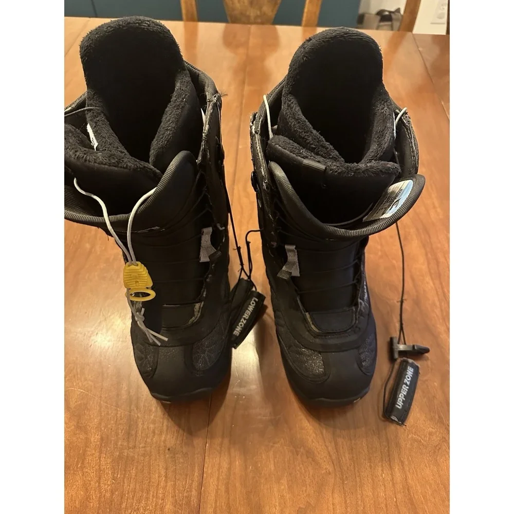 Burton Emerald Imprint2 Black Women's Snowboard Boots Size 7‎